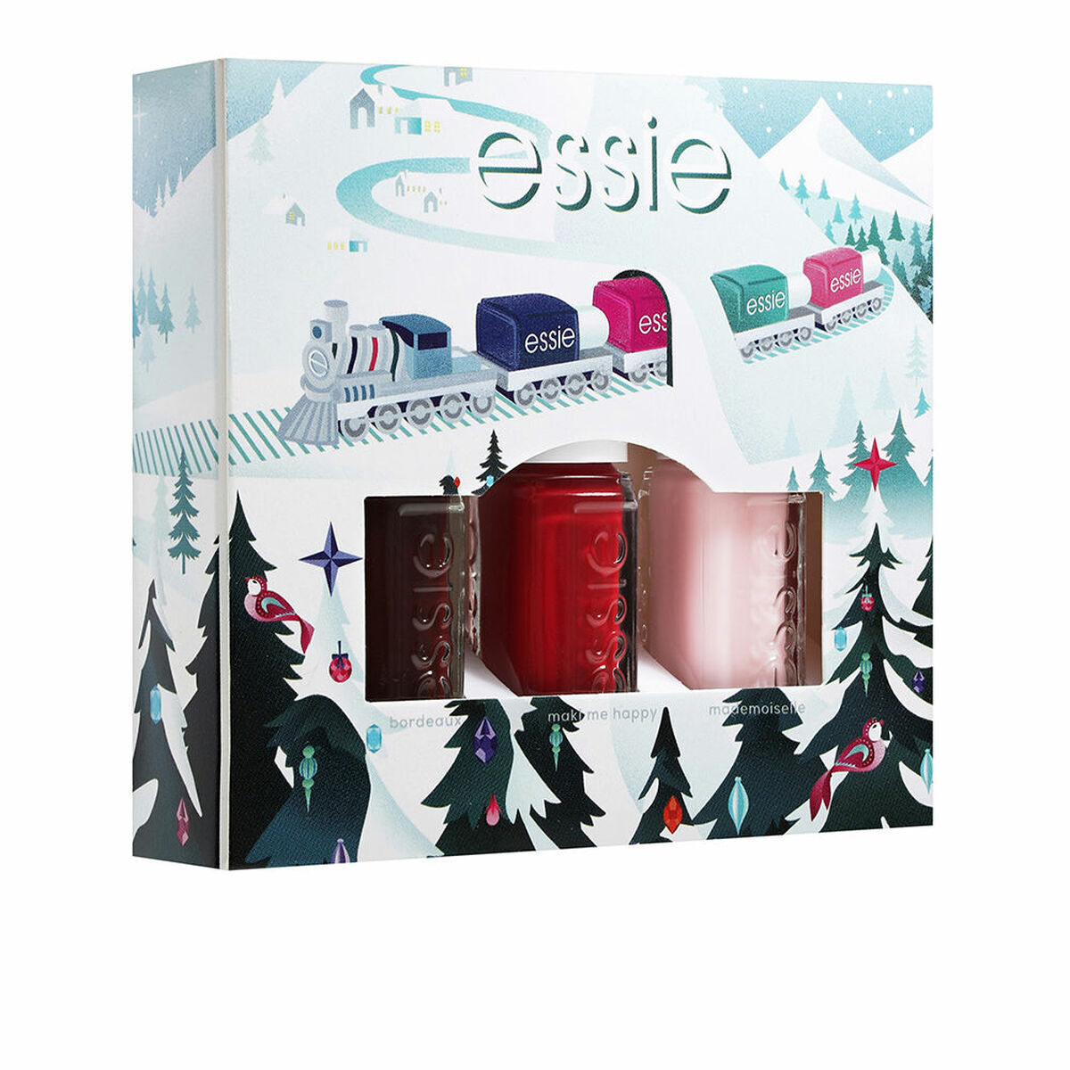 Set da Trucco Essie Nail Color smalto 3 Pezzi
