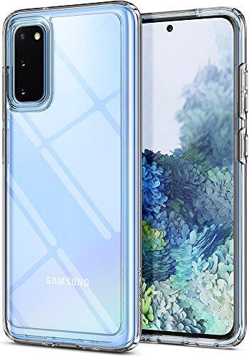 Spigen Cover Ultra Hybrid Compatibile con Samsung Galaxy S20 - Crystal clear