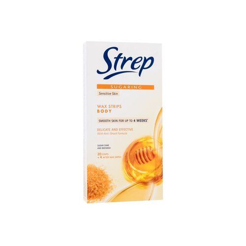 Strep Sugaring Wax Strips Body Delicate And Effective Sensitive Skin -Depilační