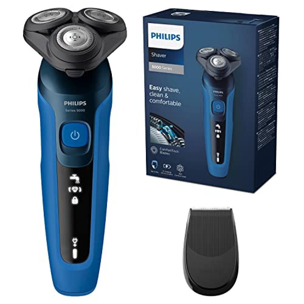 Philips Shaver Serie 5000, Rasoio Elettrico Wet & Dry (modello S5466/18) - NUOVO