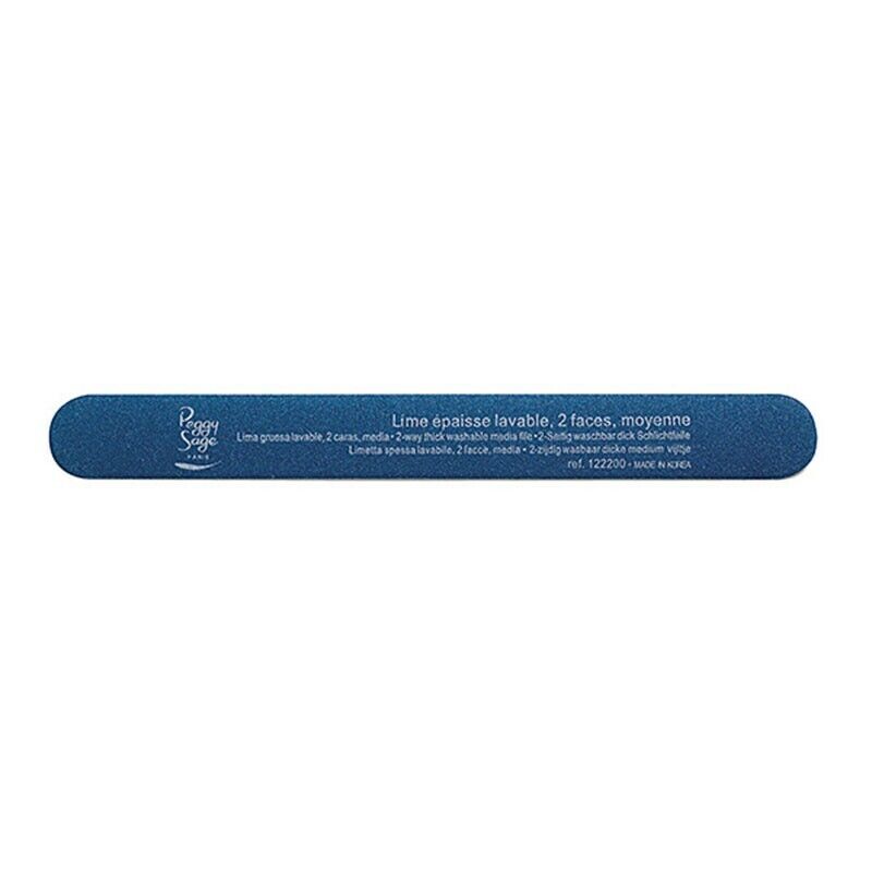 PEGGY SAGE Lime Unghie Spessa 2 Lati Media Professionale Grani 240/240