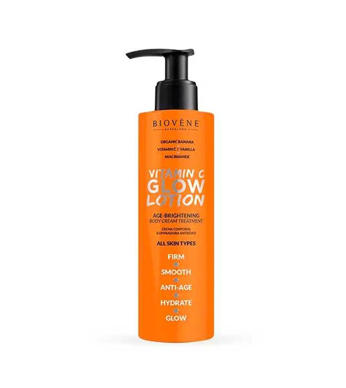 Biovène LOTION GLOW VITAMINA C crema corpo illuminante anti-età trattamento 200m