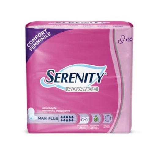 SERENITY ADVANCE ASSORBENTI MAXI PLUS DA 10 PZ