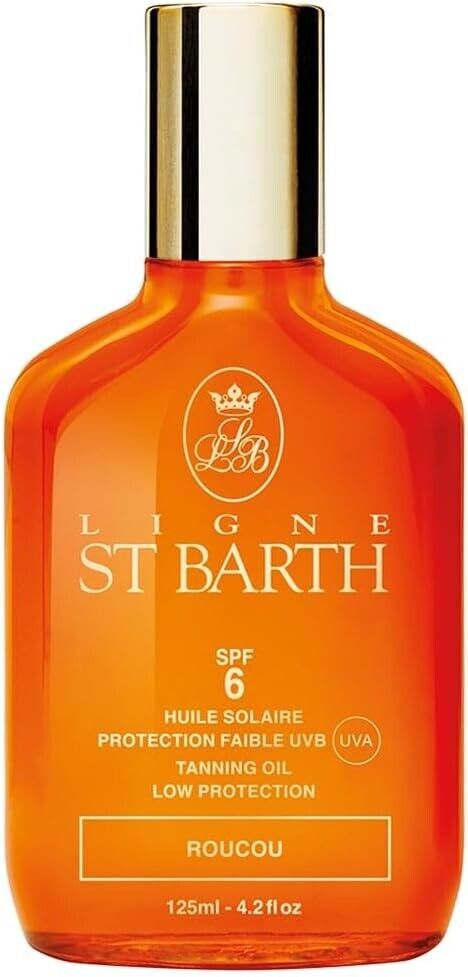 LIGNE ST BARTH ROUCOU HUILE SOLAIRE PROTECTION FAIBLE UVB  SPF 6 - 125 ml