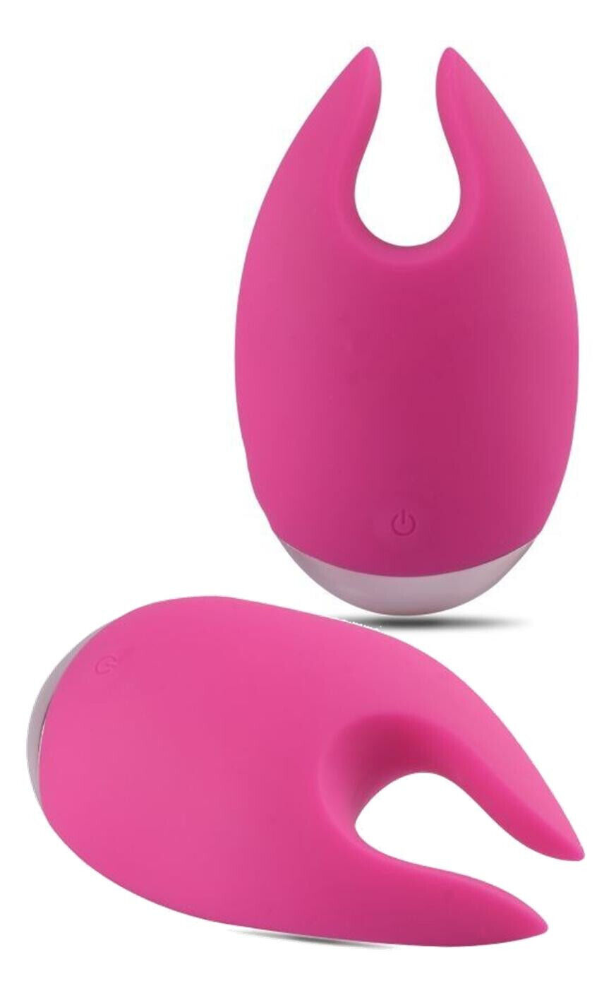 Massaggiatore vibrante clitoride stimolatore vaginale in silicone ricaricabile