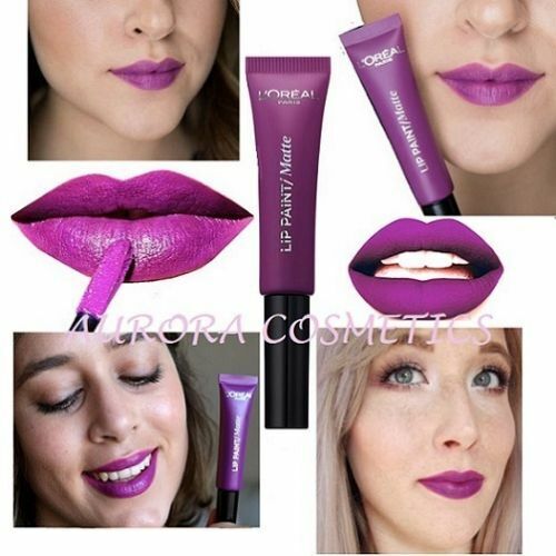 L Oreal Lip Paint Infaillible Rossetto Opaco Matte 207 Wuthering Viola