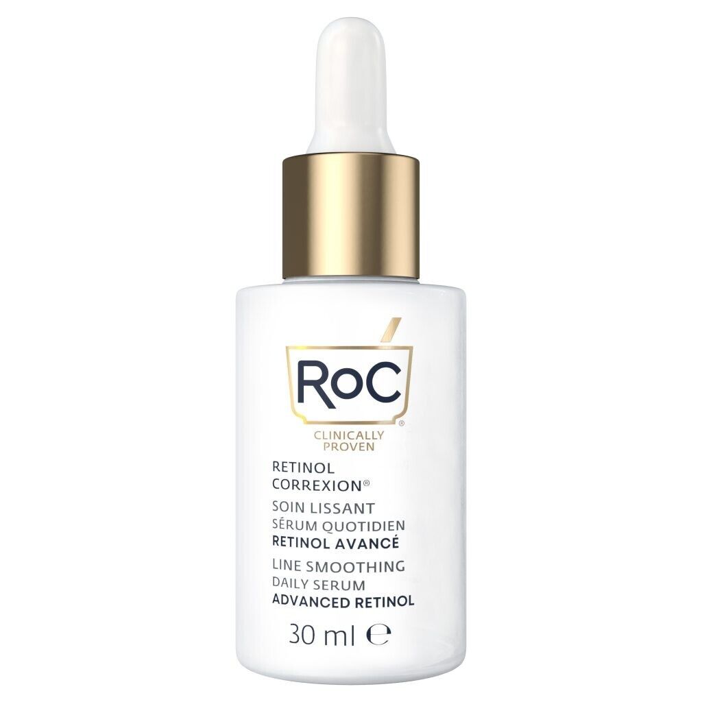 ROC RETINOL CORRECTION Siero di Tutti i Giorni Cura Levigante, Rughe Viso 30ML