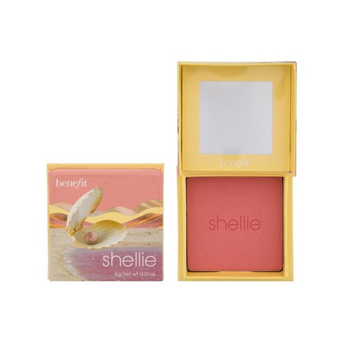 Benefit Shellie Blush in Polvere per le Guance 6 g Warm Seashell-Pink donna