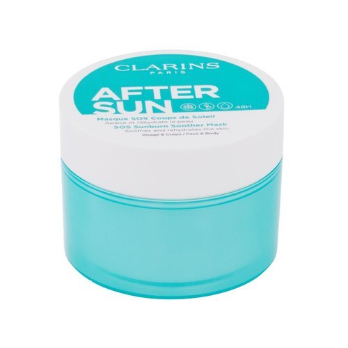 Clarins After Sun SOS Maschera Lenitiva per Scottature Solari Idratante e Calman