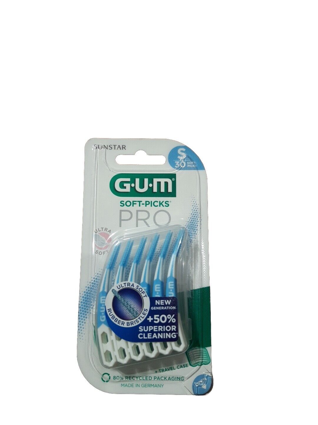 GUM SOFTPICKS PRO SMALL Scovolini in gomma - Misura Small- 30 scovolini