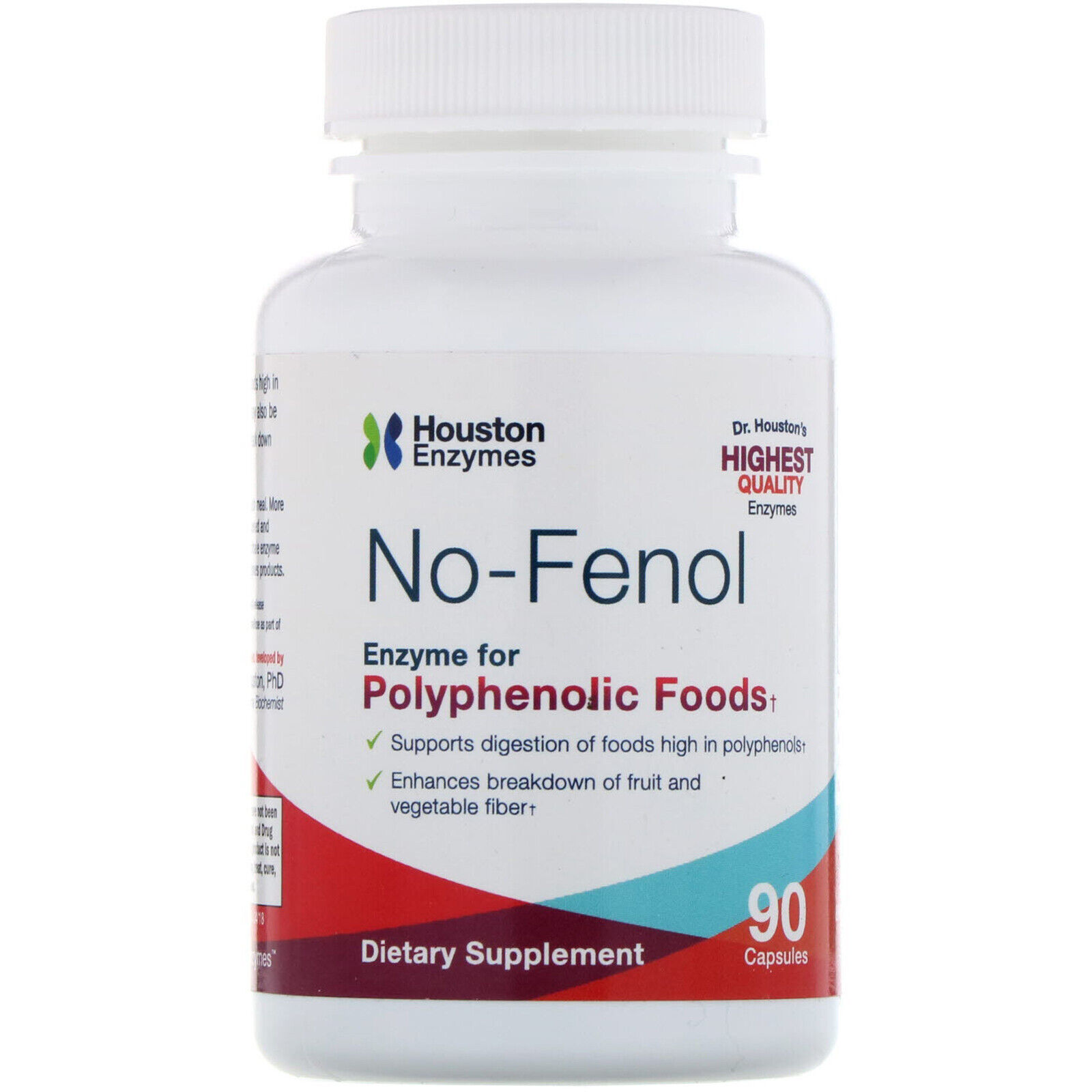 Houston Enzymes, No-Fenol, 90 Pillole