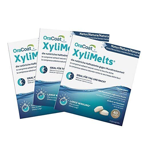 OraCoat XyliMelts - 120 compresse adesive contro la secchezza delle (J4q)
