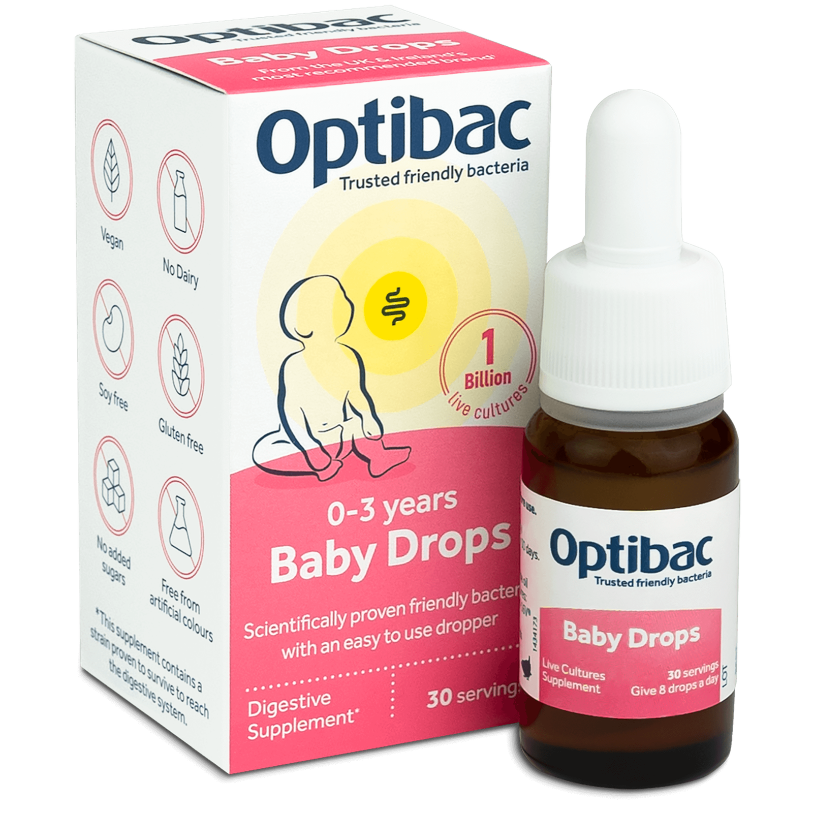 Optibac Probiotici Bambino Gocce 30 Giorno
