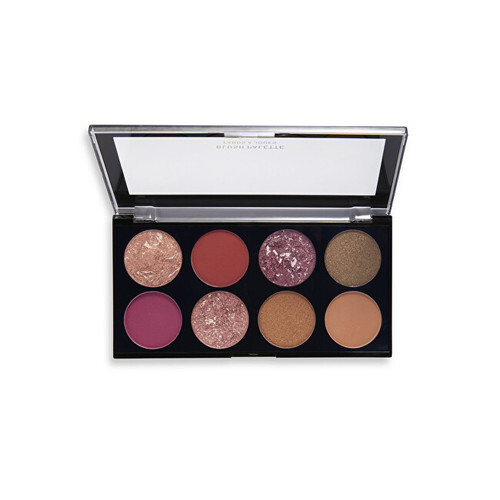 Makeup Revolution Ultra Golden Soul Palette Blush, palette di 12 fard da 8 g per