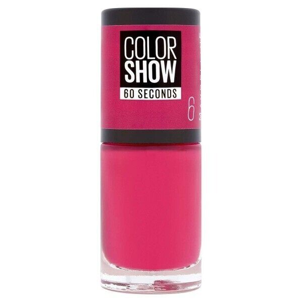 GEMEY MAYBELLINE Color Show Neon Smalto A Unghie Tenuta Eccellente 6 Bibblicious