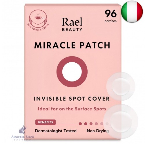 Rael Miracle Invisibili Patch Brufoli - Idrocolloide Pimple Patches, Cerotti