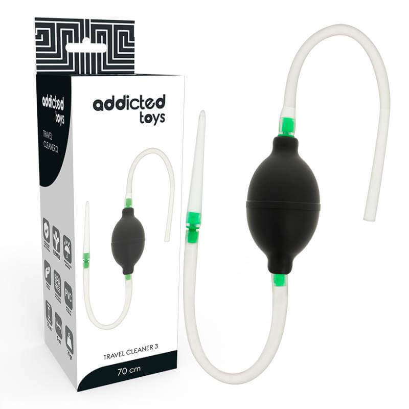 Addicted Toys - Set Clistere per Pulizia Nero
