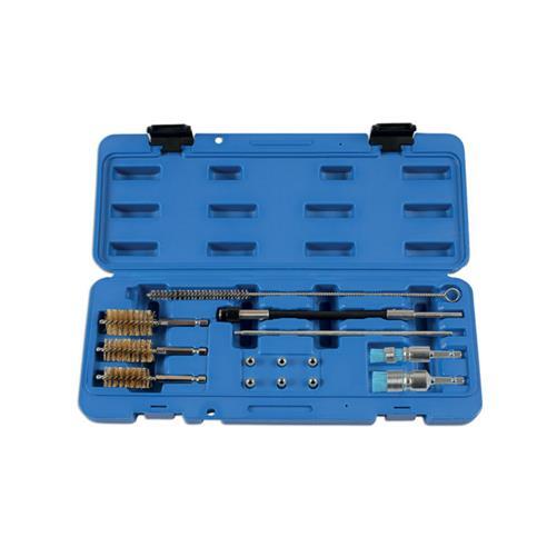 Laser Strumenti Diesel Iniettore Sedile Detergente Set 14pc