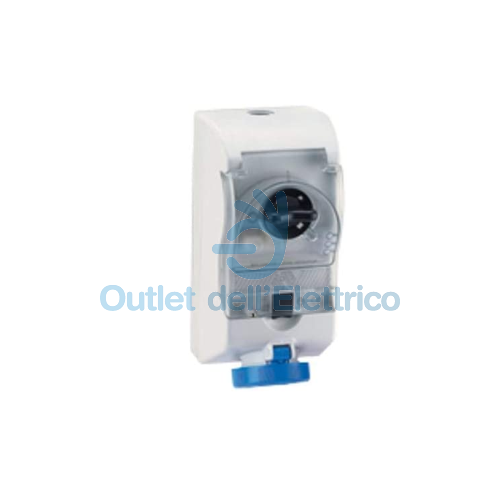 ILME KI 1665 IB6 PRESA INTERBLOCCATA CON PORTAFUSIBILE 16A 6H 5P