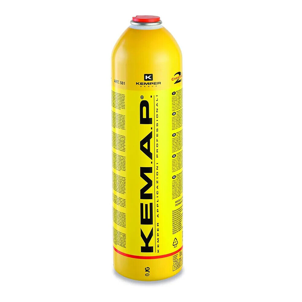 Bombola di ricarica gas propano KEMPER KEMAP 750 ml
