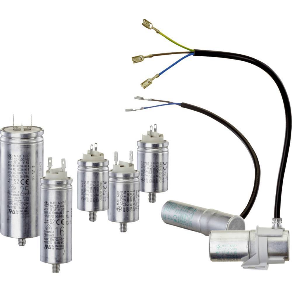 Hydra MKP_500_MKB 3uF 30x75+x 1 pz. Condensatore per motori MKP radiale 3 µF