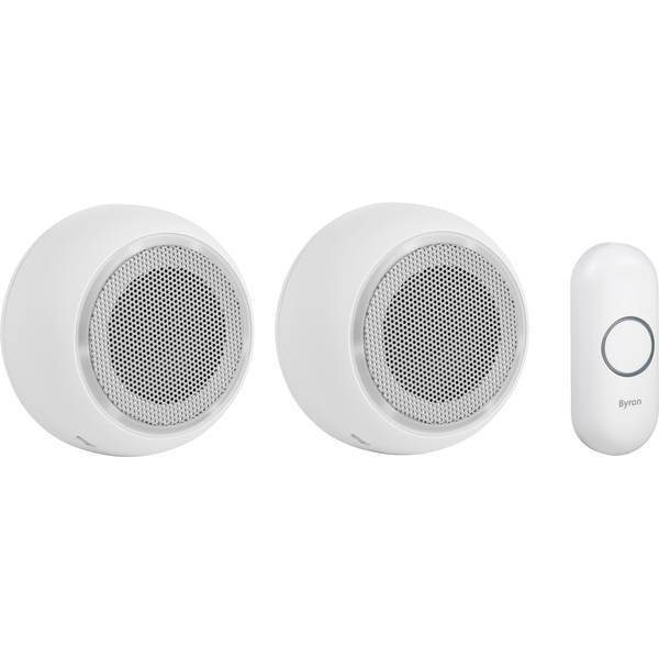 Byron dby 23514 campanello senza fili kit completo con connessione usb
