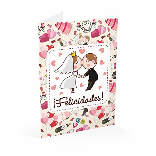 Grupo Erik editores- scheda Felicitacion A4 matrimonio felicidades (g5P)