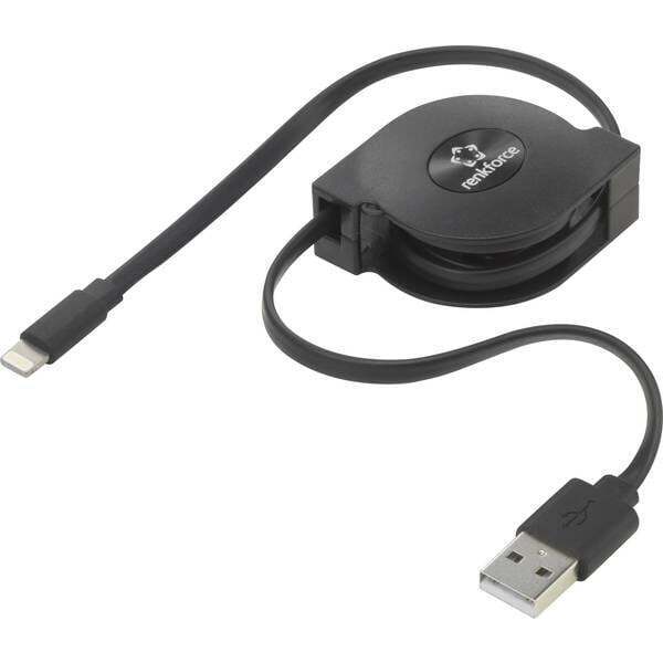 Cavo usb 2.0 spina usb-a connettore tipo apple lightning 80.00 cm nero
