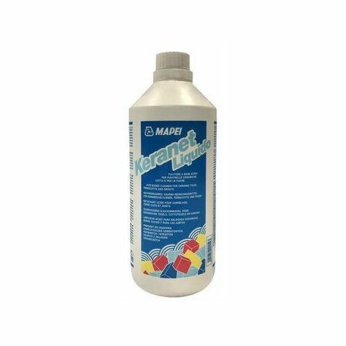 KERANET Pulitore a base acida per piastrelle ceramiche Liquido confezione 1 Kg.