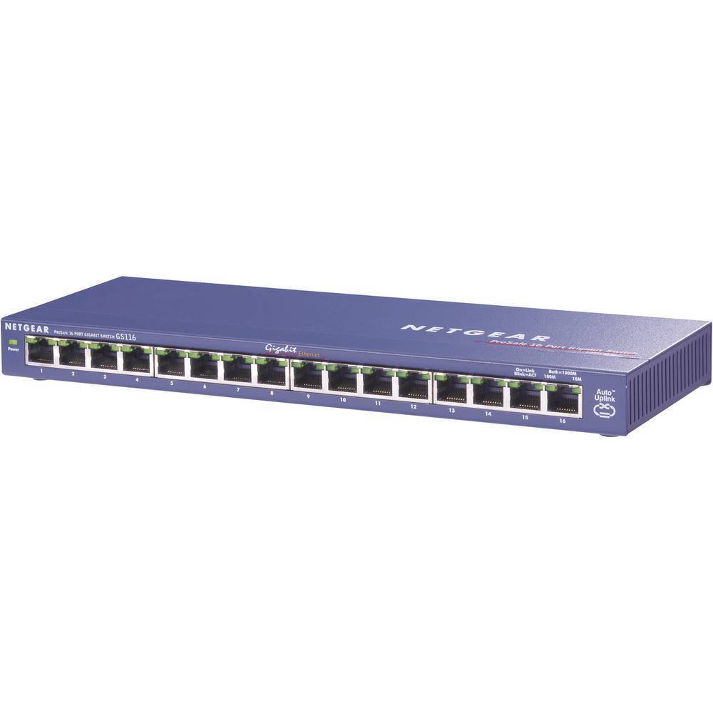 NETGEAR ProSAFE® GS116GE Switch di rete 16 Porte 1 GBit/s
