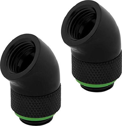 Corsair Hydro X Serie, Adattatore Rotary 45° Confezione Doppia (Filettature BSPP