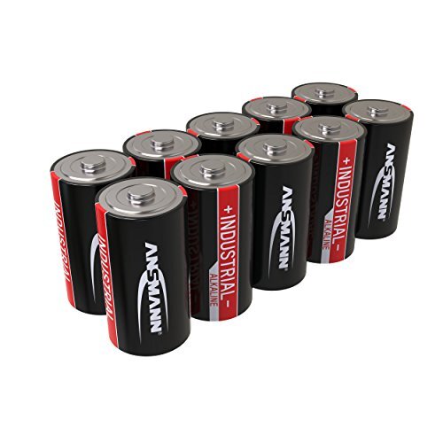 ANSMANN   Batteria Alkaline Industriale Baby C   Cella Alkaline Industriale a Lu