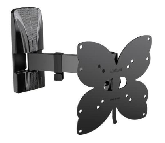 Meliconi Slimstyle Plus 200 Sr, Supporto Con Braccio Ultra Sottile Da Parete Per