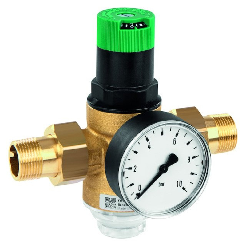 RESIDEO RIDUTTORE DI PRESSIONE ACQUA BRAUKMANN D06F-AM Ø 1/2 MANOMETRO FILTRO