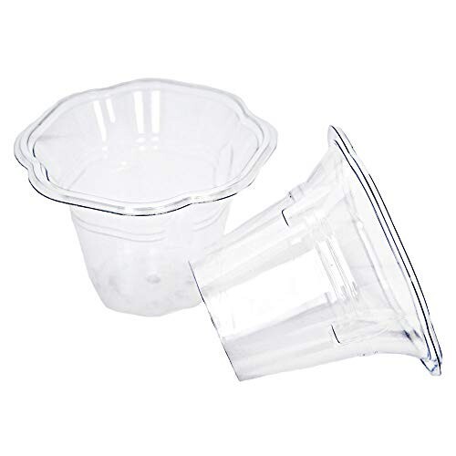 PZ 200 COPPETTE DI PLASTICA PICCOLE CC 130 PER YOGURT GELATI