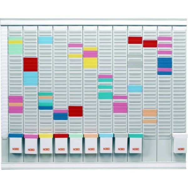 Nobo Professional Planner (Nobo T-Card 12 Month Planning Kit 32938864)