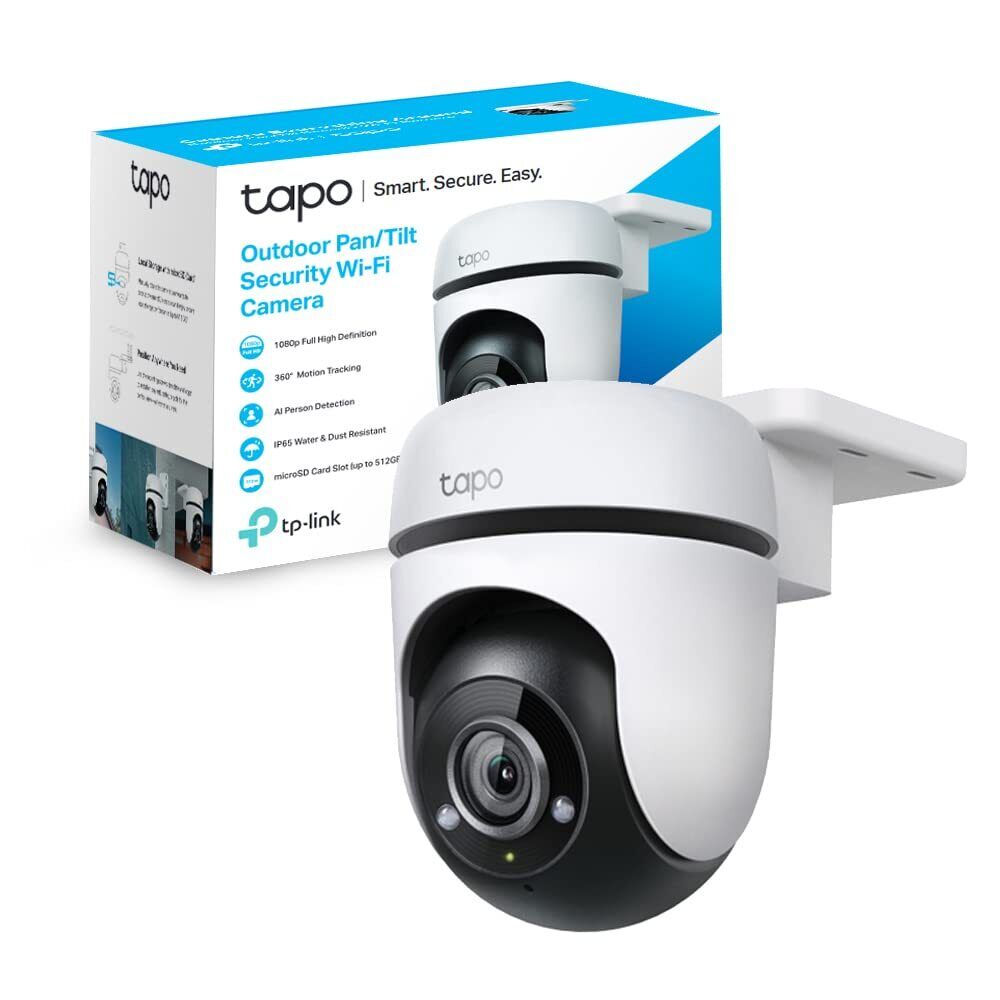 Tapo C500 Telecamera WiFi Esterno FHD 1080P, 360° Visuale, Telecamera IP di Sorv