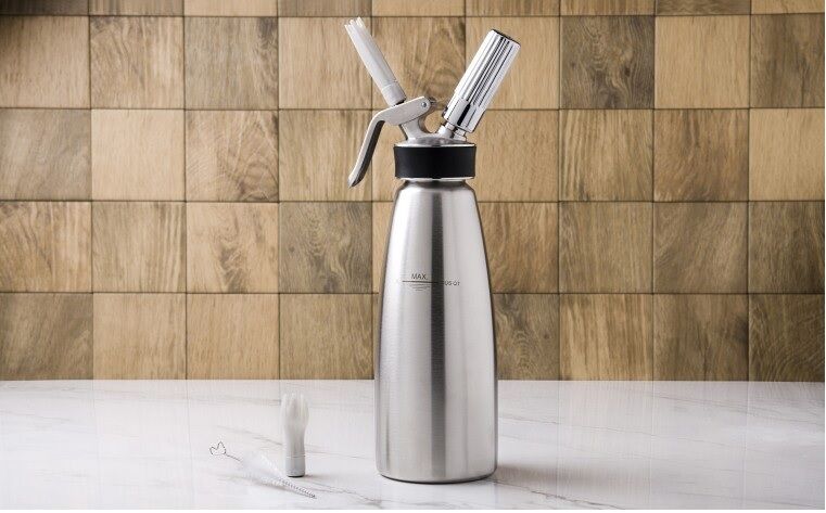 ISI SIFONE 1-LT PANNA SALSE MONTATA MONTAPANNA PROFI WHIP INOX SATINATO ZZI2122