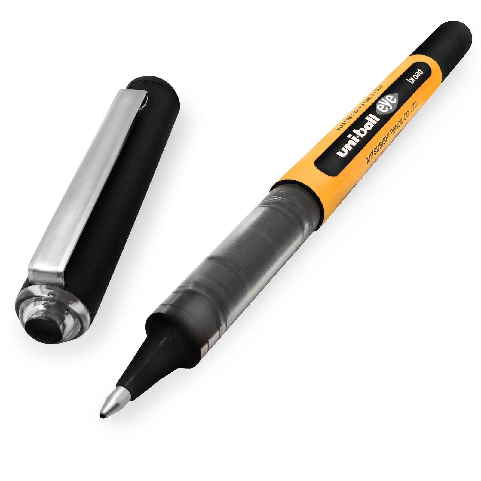 Uni-ball Eye UB-150-10 Largo Liquido Inchiostro Penna a Sfera - 1.0mm - Nero -