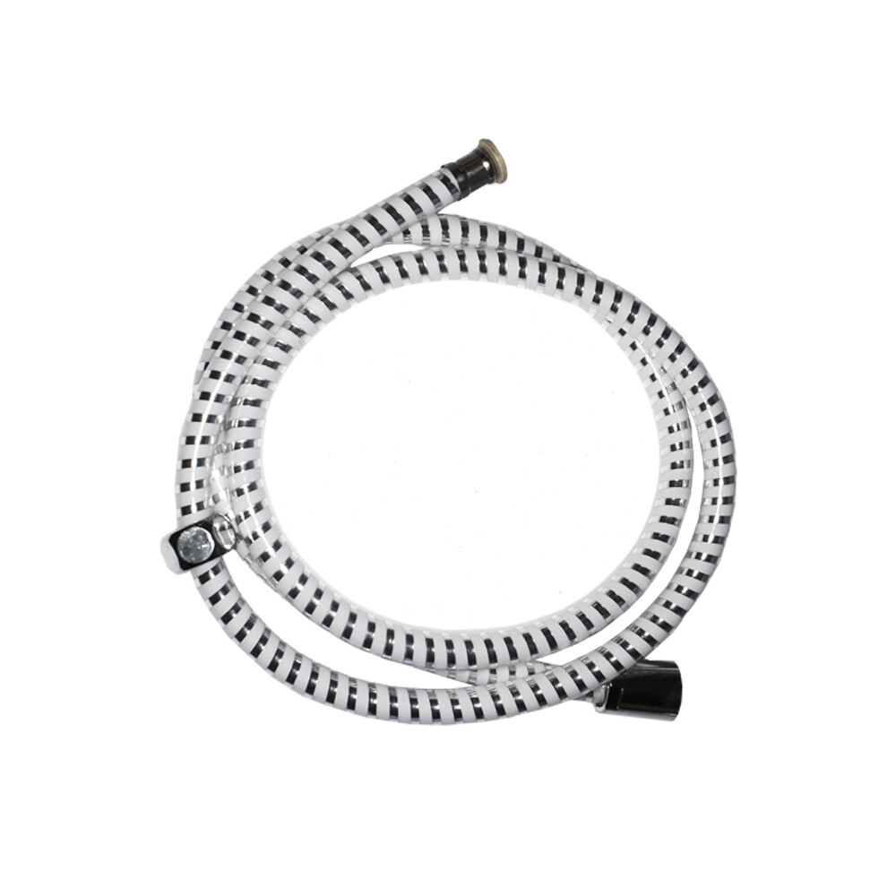 E3/01213 Flexo Da Doccia Flexible. 2M Color) Bianco/Cromato EDM