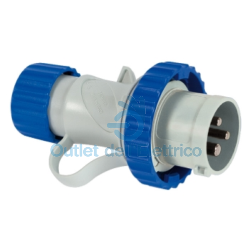 FANTON SPINA VOLANTE 2P+T 32A 230V IP67 6H 70160 SPINE/ PRESE INDUSTRIALI