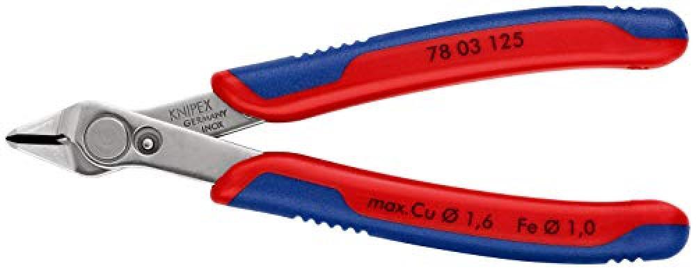 (TG. 148 x 63 x 22 mm) KNIPEX 78 03 125 SB Electronic Super Knips® rivestiti in