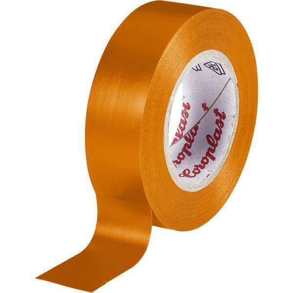 Coroplast 302 nastro isolante arancione l x 10 m 15 mm 1 rotoloi