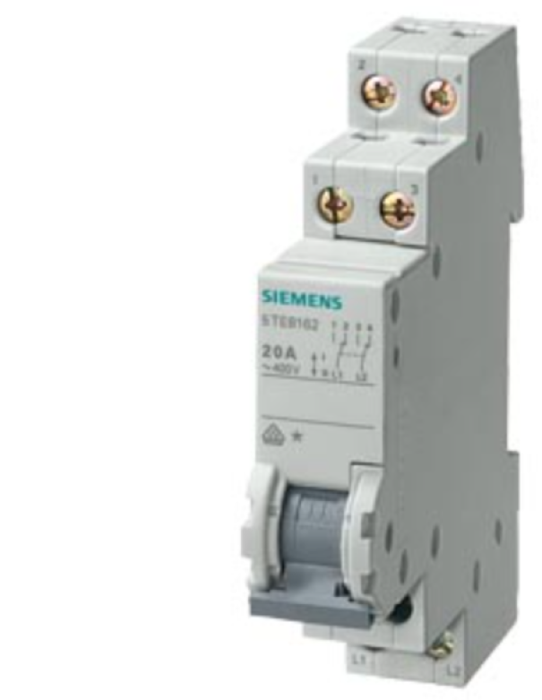 Deviatore Siemens 1P 20A 400V - 5TE8162