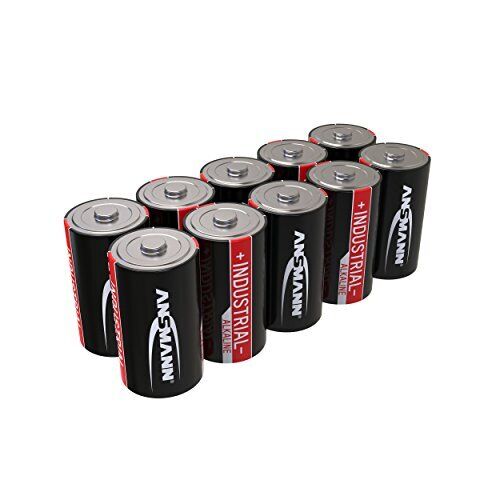 ANSMANN   Batteria Alkaline Industriale Mono D   Cella Alkaline Industriale a Lu