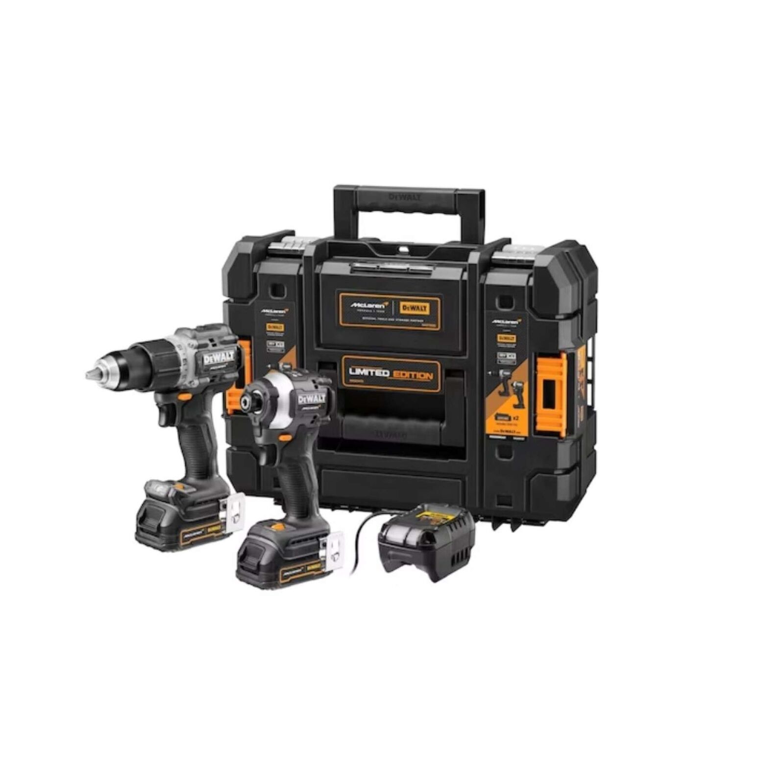 14243934 Trapano a percussione + avvitatore a impulsi - Dewalt x McLaren DCK200M