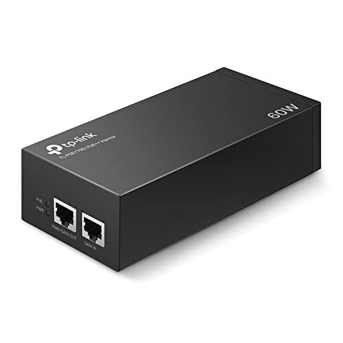 TP-Link TL-POE170S PoE++ Injector IEEE 802.3af/at/bt, 60W Gigabit PoE Injector A