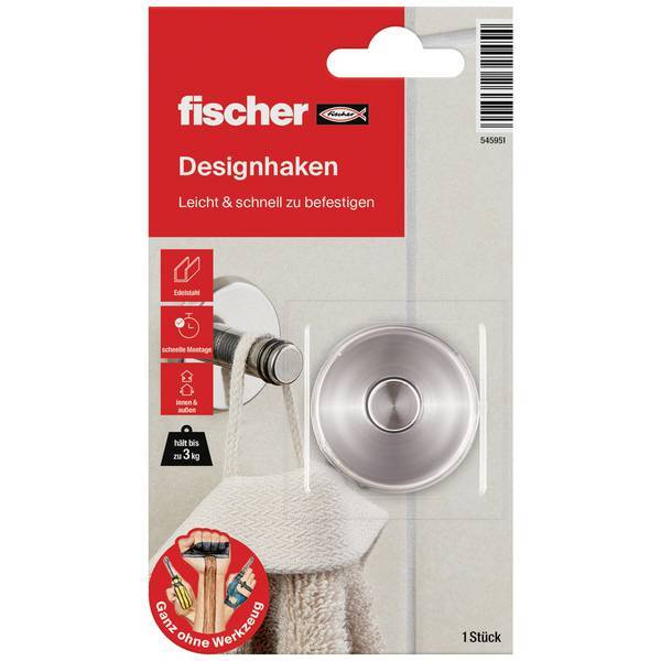Design fischer ganci 3 kg contenuto 1 pz