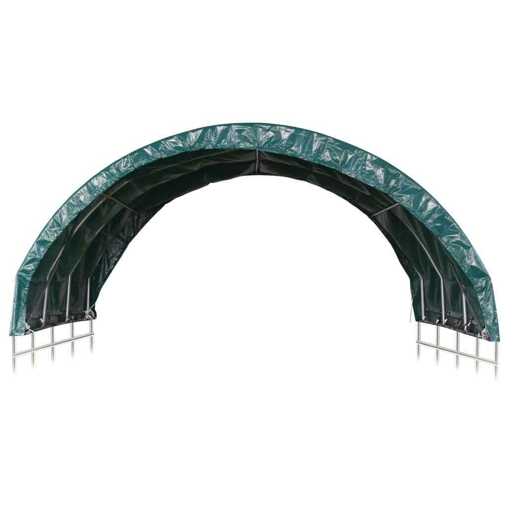 AX Tenda Tendone Bestiame 3.7x3.7m Taglia Grande Cavalli Mucche Pecore + 3056433