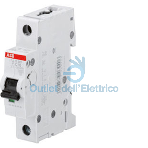 ABB S201L C16 INTERRUTTORE AUTOMATICO 4,5KA 1P